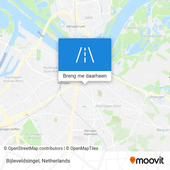 Bijleveldsingel kaart
