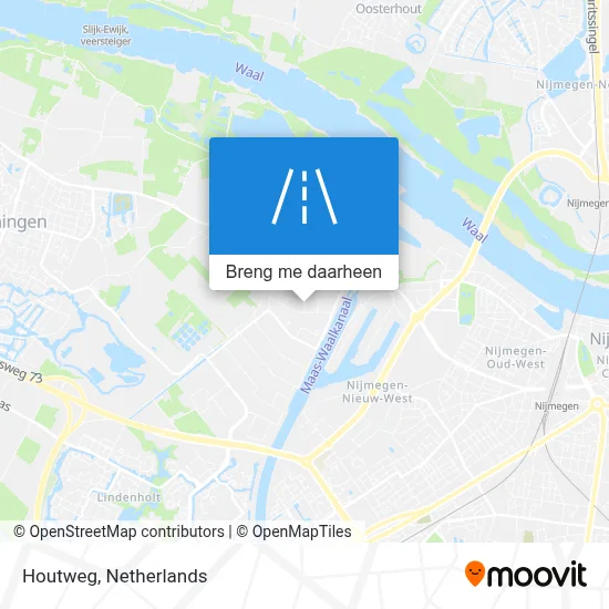 Houtweg kaart