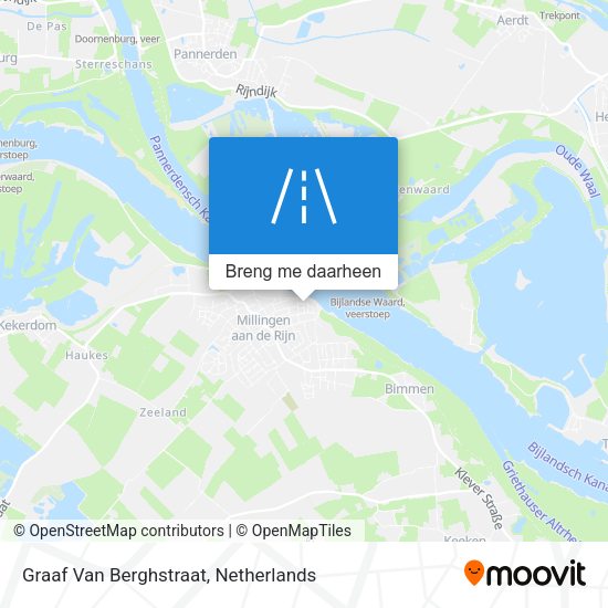Graaf Van Berghstraat kaart