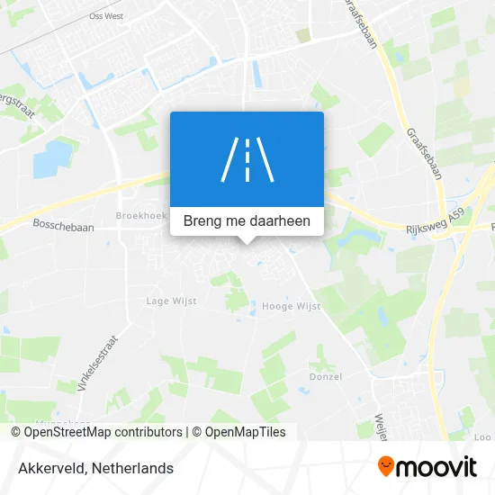 Akkerveld kaart