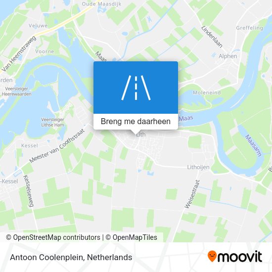 Antoon Coolenplein kaart