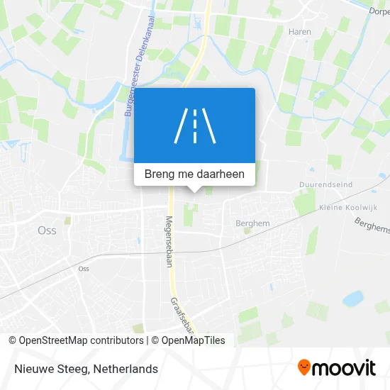 Nieuwe Steeg kaart