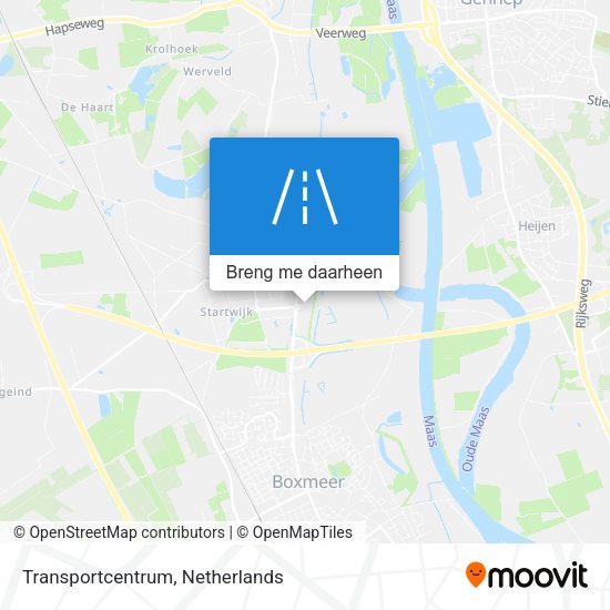 Transportcentrum kaart