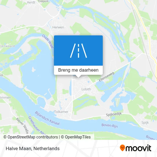 Halve Maan kaart