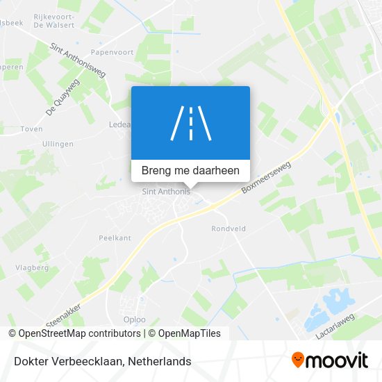 Dokter Verbeecklaan kaart