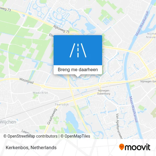 Kerkenbos kaart