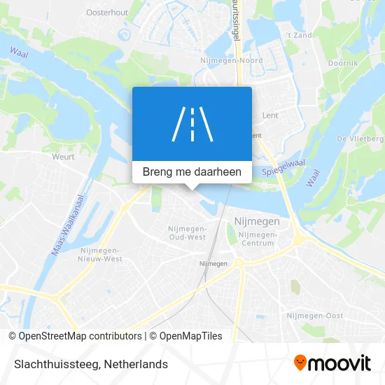 Slachthuissteeg kaart