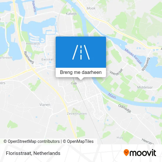 Florisstraat kaart