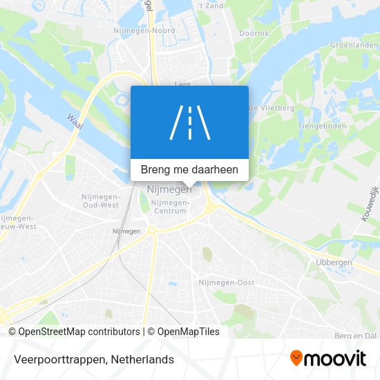 Veerpoorttrappen kaart