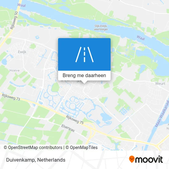 Duivenkamp kaart
