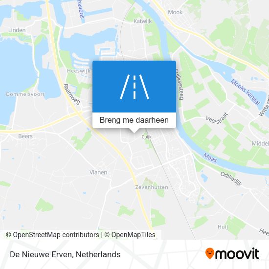 De Nieuwe Erven kaart