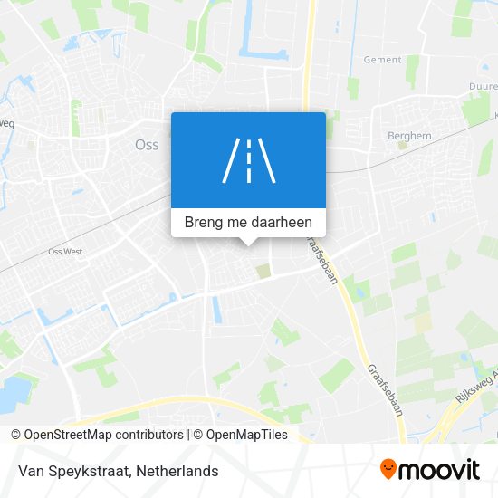 Van Speykstraat kaart