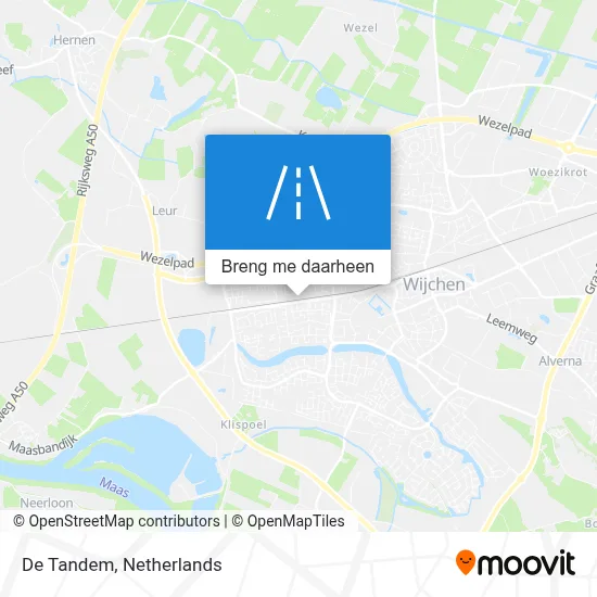 De Tandem kaart