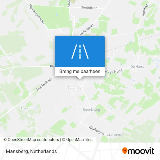 Mansberg kaart