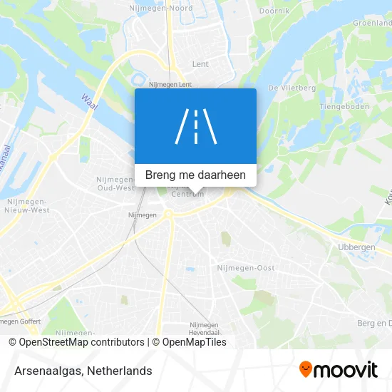 Arsenaalgas kaart