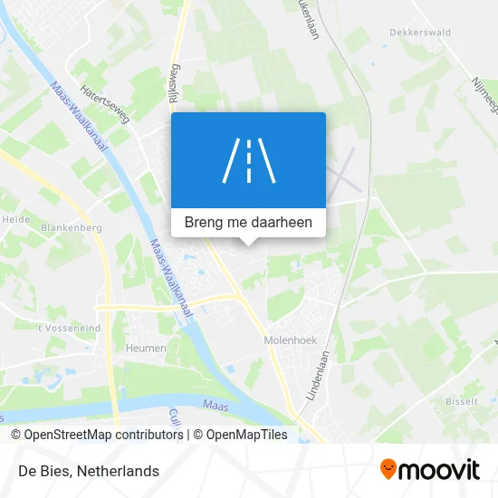 De Bies kaart