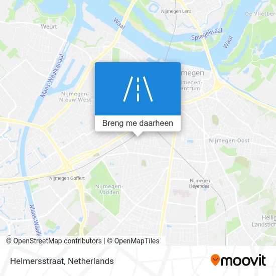 Helmersstraat kaart