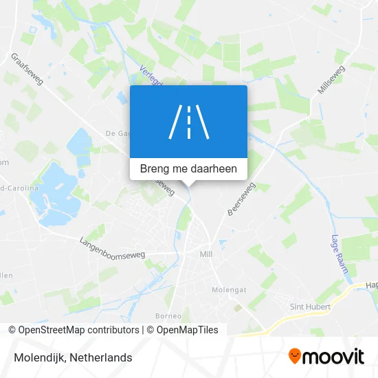 Molendijk kaart