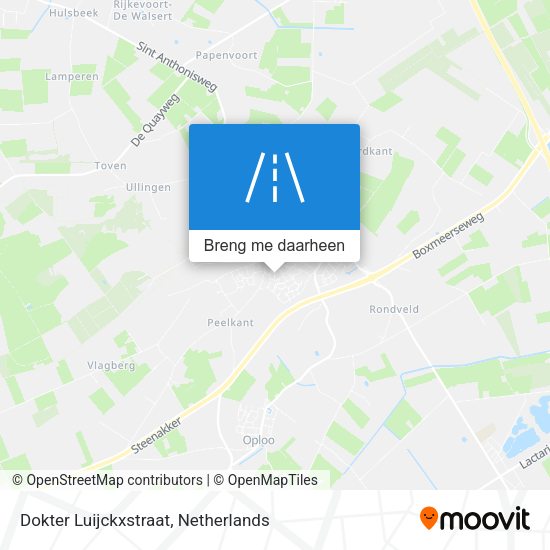 Dokter Luijckxstraat kaart