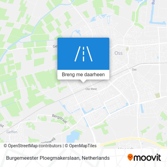 Burgemeester Ploegmakerslaan kaart