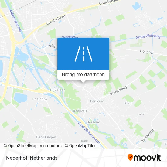 Nederhof kaart