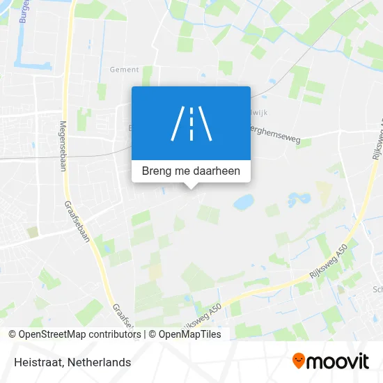 Heistraat kaart
