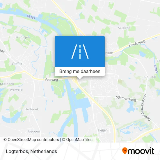 Logterbos kaart