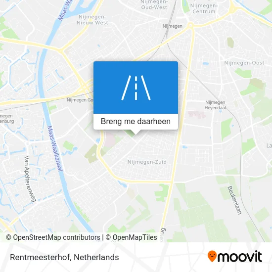 Rentmeesterhof kaart