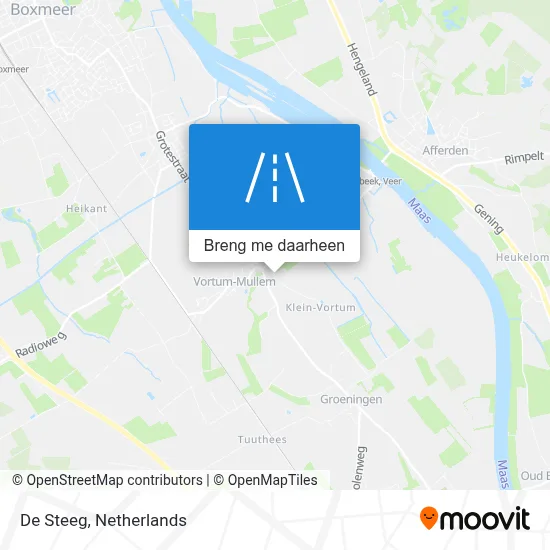 De Steeg kaart