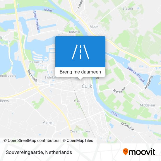 Souvereingaarde kaart