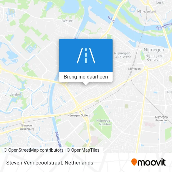 Steven Vennecoolstraat kaart