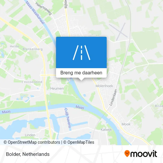 Bolder kaart