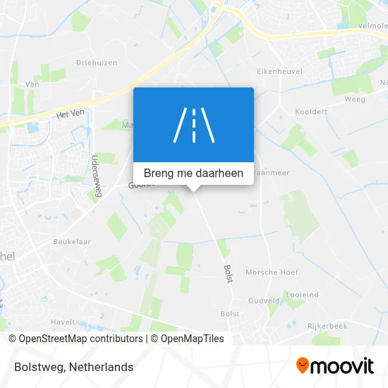 Bolstweg kaart