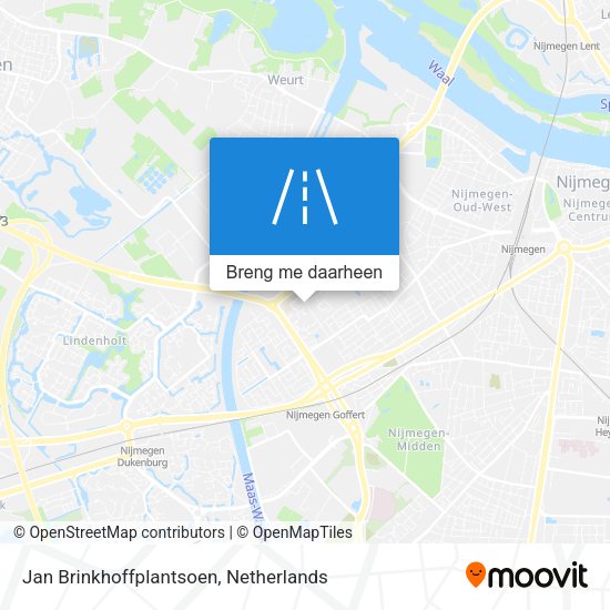 Jan Brinkhoffplantsoen kaart