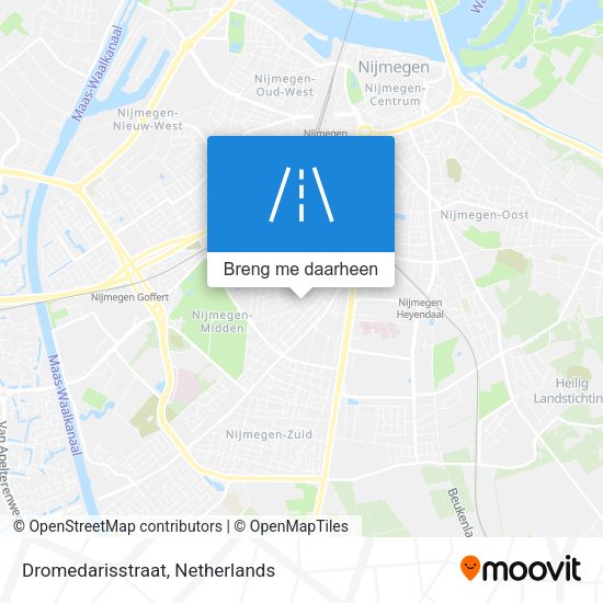 Dromedarisstraat kaart