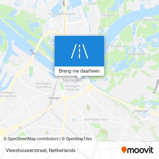 Vleeshouwerstraat kaart