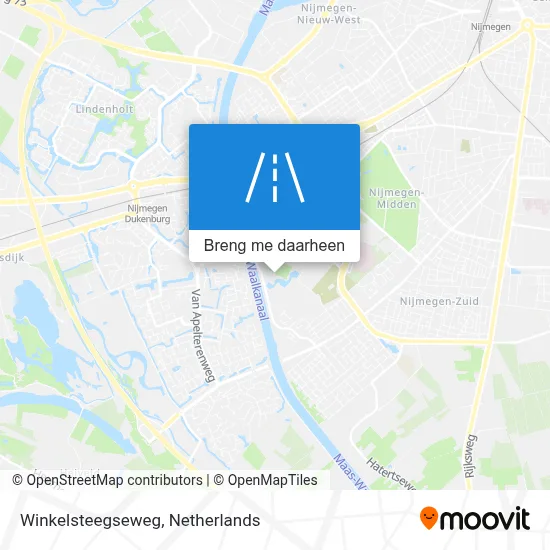 Winkelsteegseweg kaart
