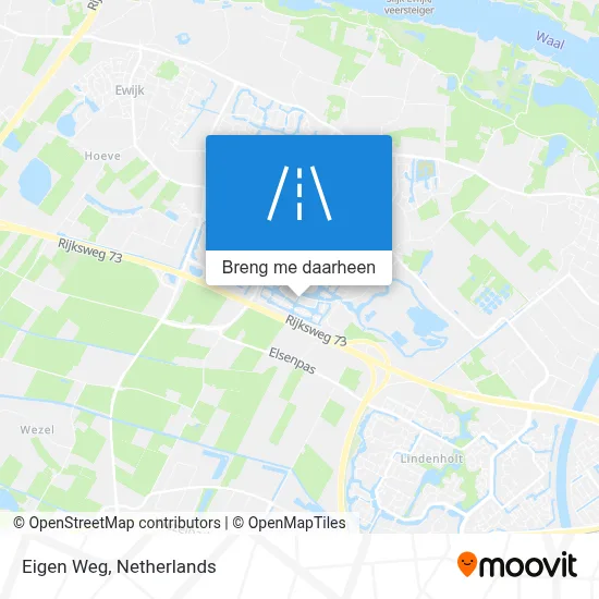Eigen Weg kaart