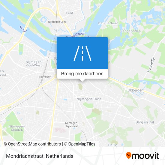 Mondriaanstraat kaart