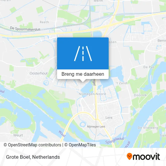 Grote Boel kaart