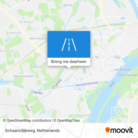 Schaarsdijkweg kaart