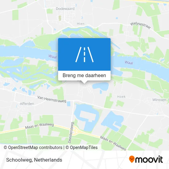 Schoolweg kaart