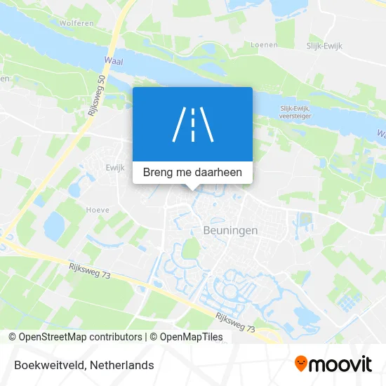 Boekweitveld kaart