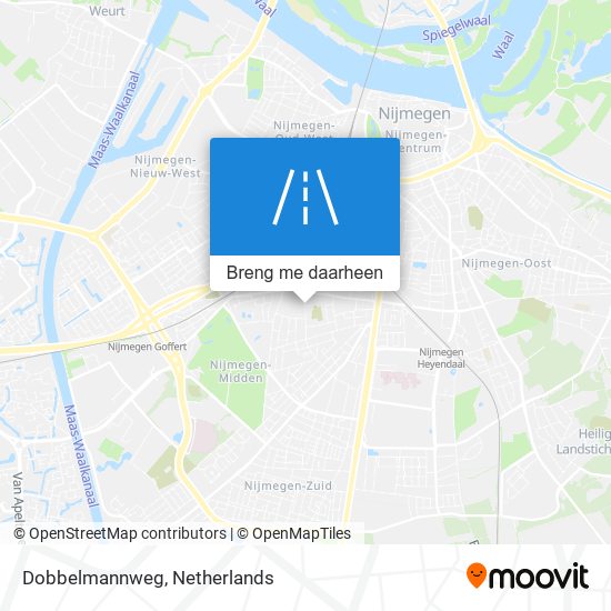 Dobbelmannweg kaart