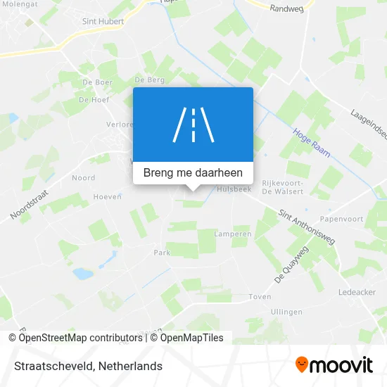 Straatscheveld kaart