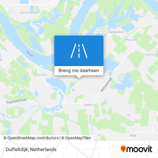 Duffeltdijk kaart