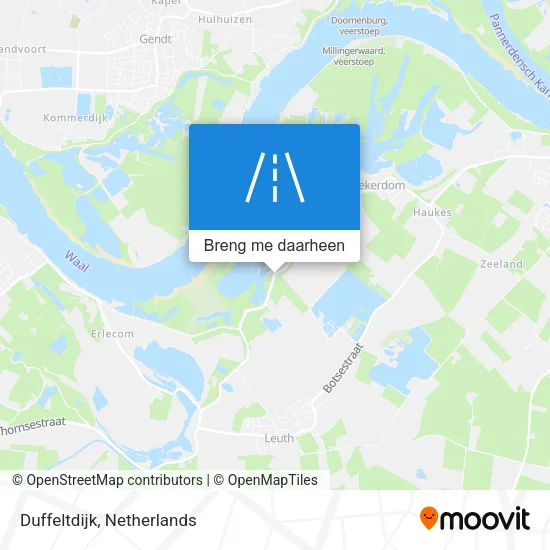 Duffeltdijk kaart