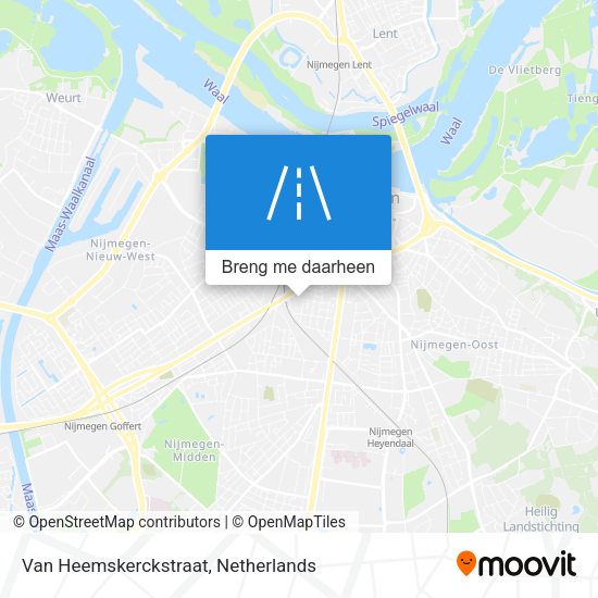 Van Heemskerckstraat kaart