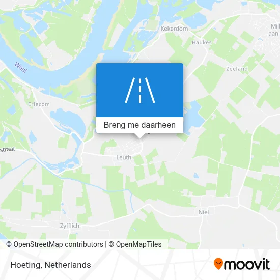 Hoeting kaart