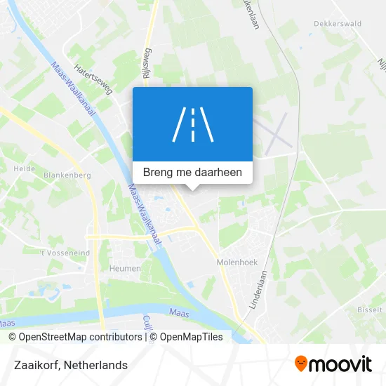 Zaaikorf kaart